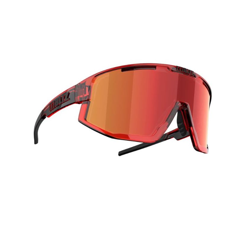 Solbriller Bliz Fusion (gennemsigtig rød - cat3)
