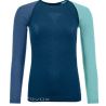 Ortovox 120 COMP LIGHT LONG SLEEVE W (blu petrolio)