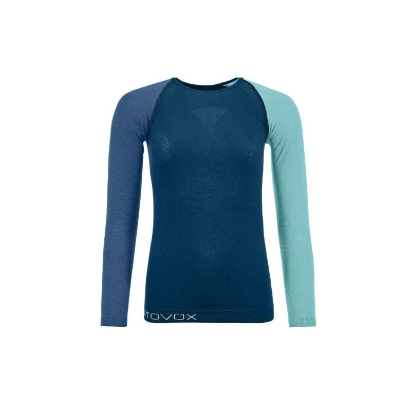 Maglione donna Ortovox 120 Merino Competition Light (blu petrolio)