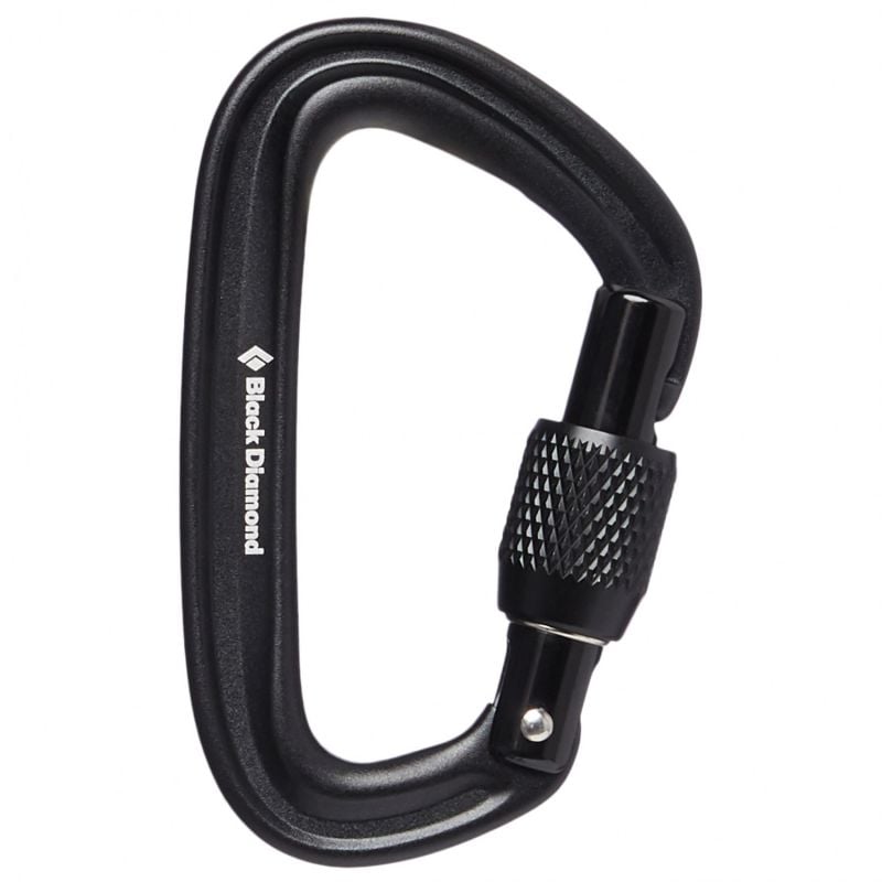 Karbinhake Black Diamond Liteforge Screwgate Carabiner (svart)