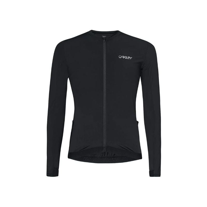 Cycling Jersey Oakley Element LS (Blackout) man