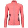 Giacca in pile da donna Ortovox Fleece Light (misto wild rose)
