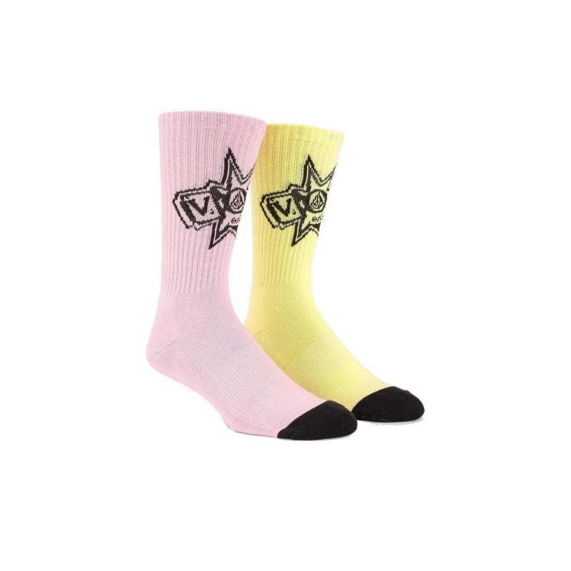 Calcetines Volcom ENT (rosa arrecife) hombres