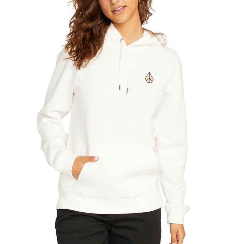 Sweatshirt Volcom Truly Deal Hoodie (star white) Frau