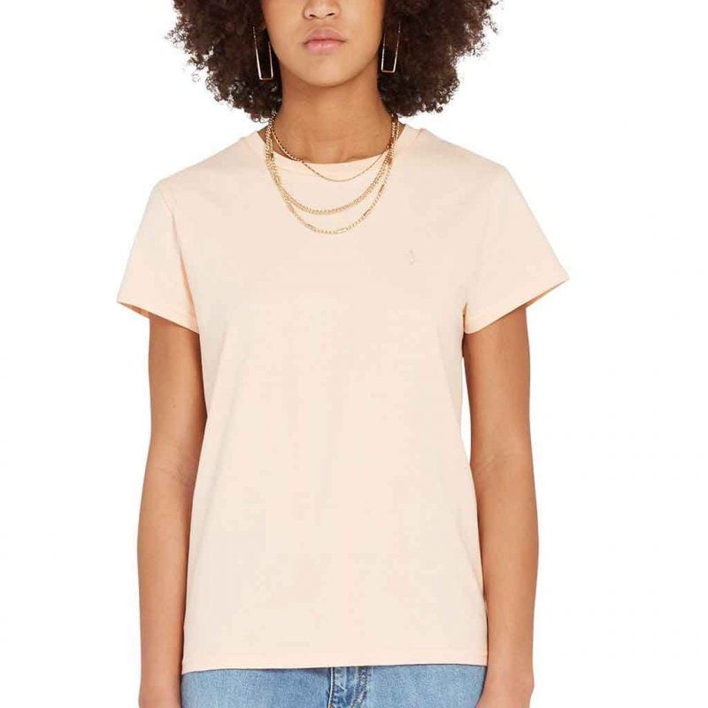 T-shirt Volcom Stone Blanks (meloen) vrouw