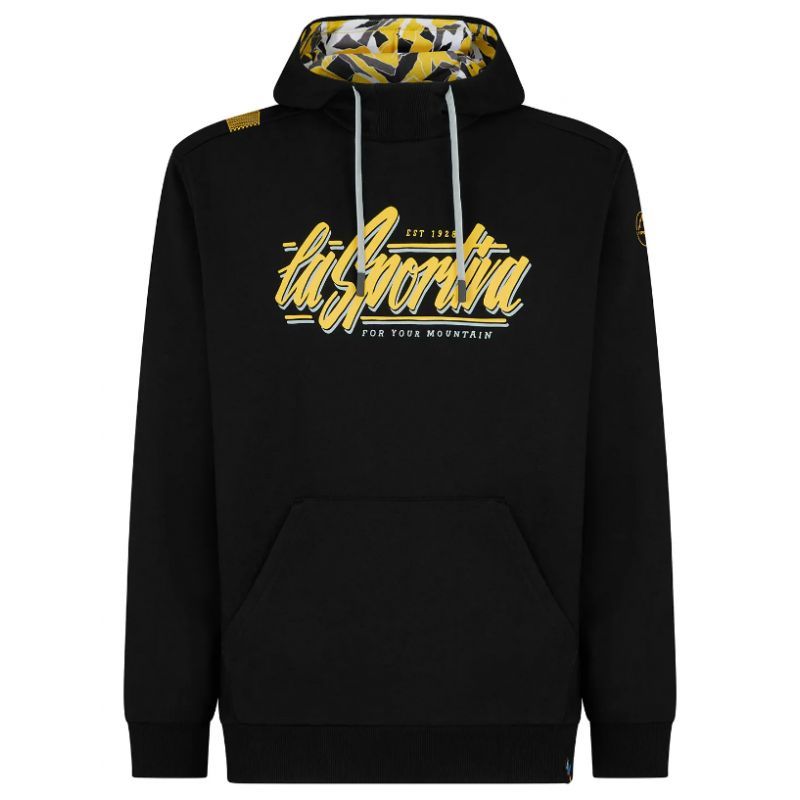 Sweat La sportiva Retro Hoody (Black) Homme