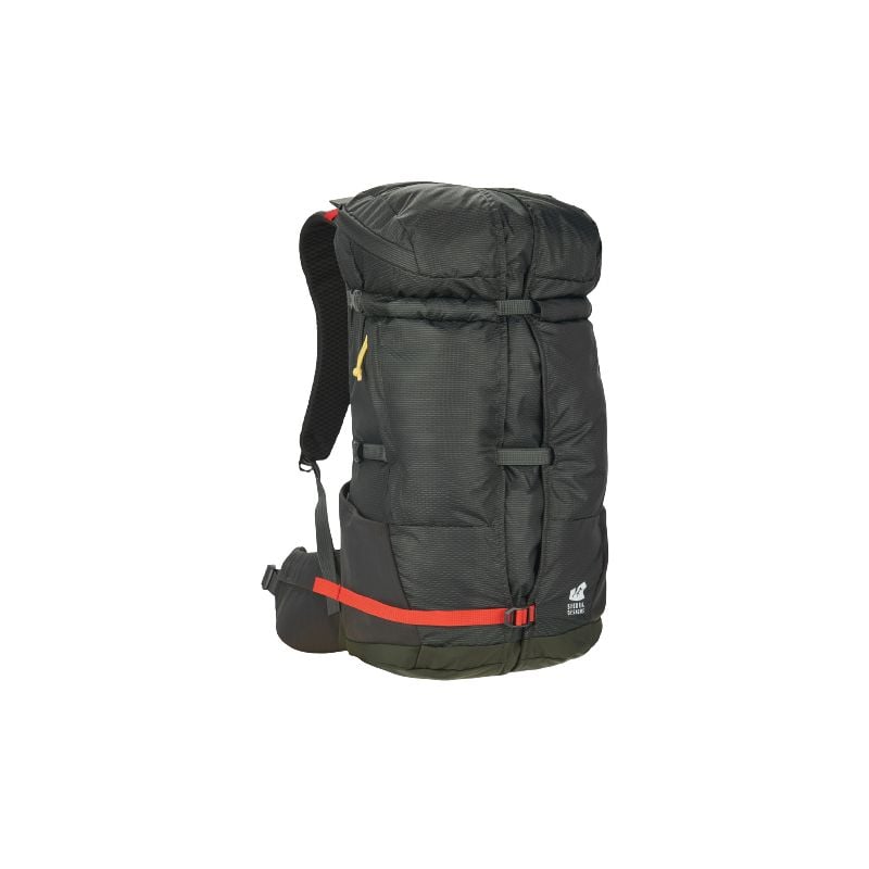 Rucksack Sierra Designs FLEX HIKE 20-30L (PEAT/FIERY RED)