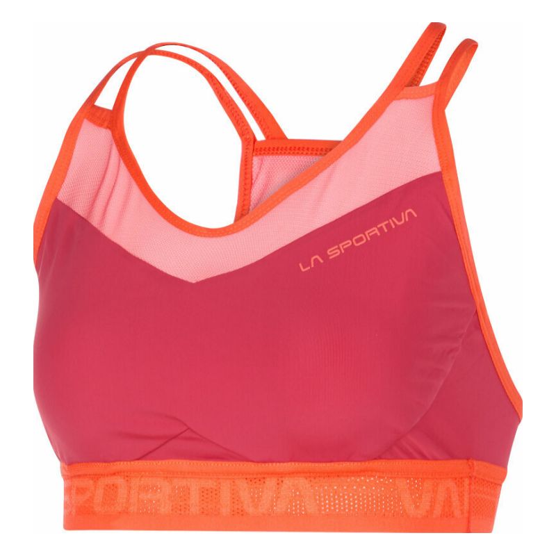 BH La Sportiva Wafaa Top (Fløjl/Flamingo) kvinder