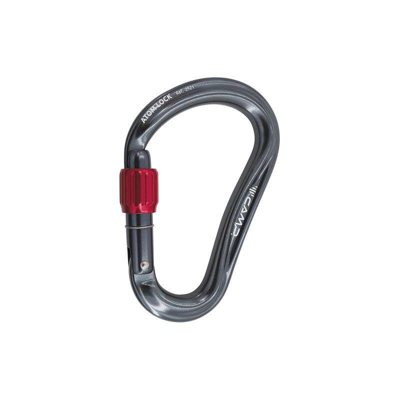 HMS-karabiinit Camp Atom Lock (Gun metal)