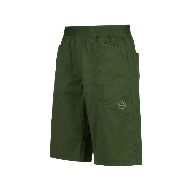 Klättringsshorts La Sportiva Flatanger (sköldpadda/skog) Män