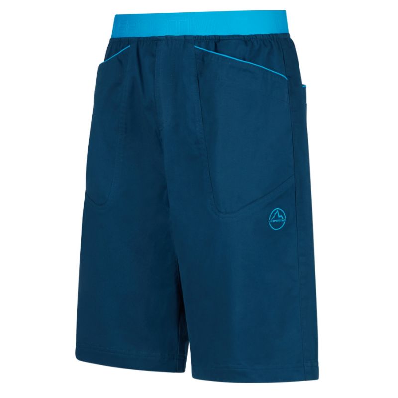 Short d'escalade La Sportiva Flatanger (Storm blue/Maui) Homme