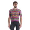 SPORTFUL MAGLIA BOMBER GLITCH (ROSA MULTICOLORE)