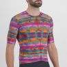 SPORTFUL GLITCH BOMBER JERSEY (MULTICOLOR ROZE)