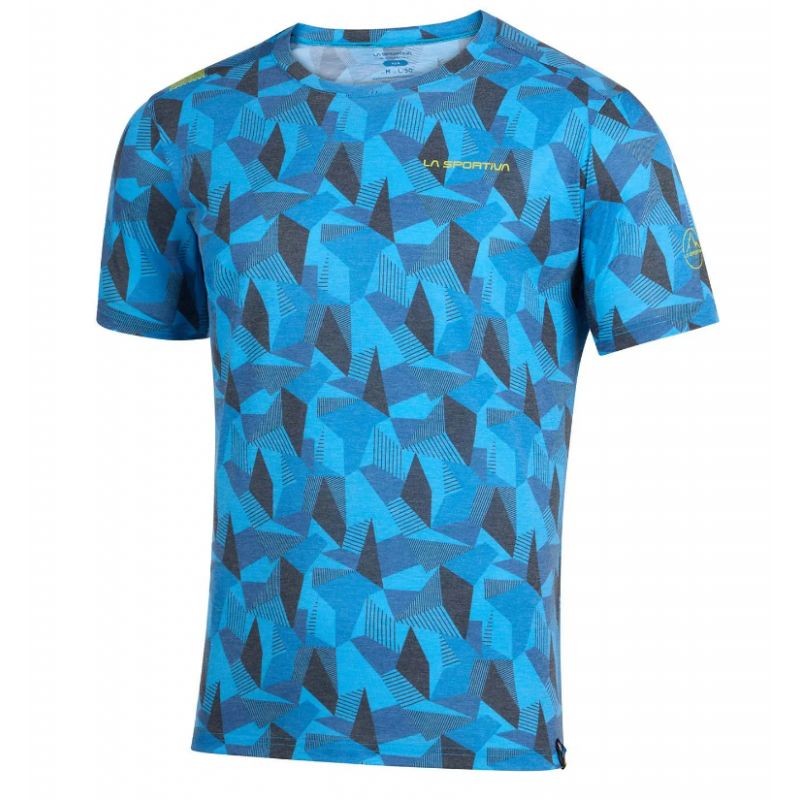 T-skjorte La Sportiva Dimensjon (Elektrisk blå/Maui) Man