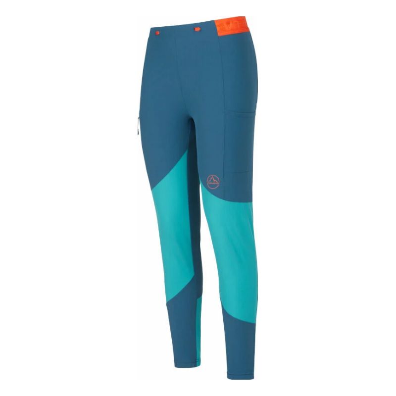 La Sportiva Camino Tight Pant (Storm blue/Lagoon) Women