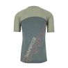 T-shirt Karpos Moved Evo (orange fluo/black) homme