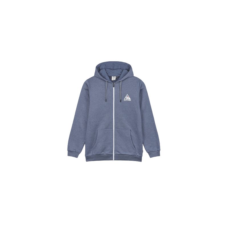 Sweatshirt Picture Hamelton Zip Hodie (Dark Blue Melange) Men
