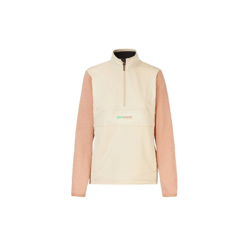 Sweatshirt Picture Tahita 1/4 Grid Fleece (Smoke White) Dames