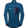 Mellanlager för herrar Mammut Aenergy Light ml Half Zip Pullover (deep ice-marine)