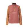 Sweatshirt Picture Tahita 1/4 Grid Fleece (Cedar Wood) Dames