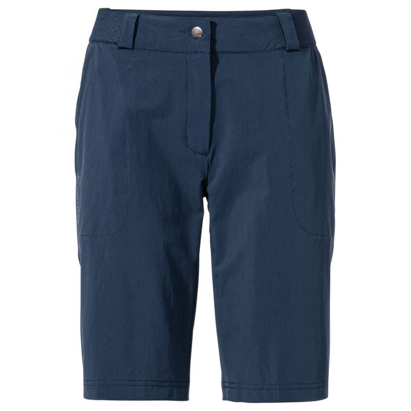 Pantaloncini da donna Vaude Farley Stretch II (mare scuro)