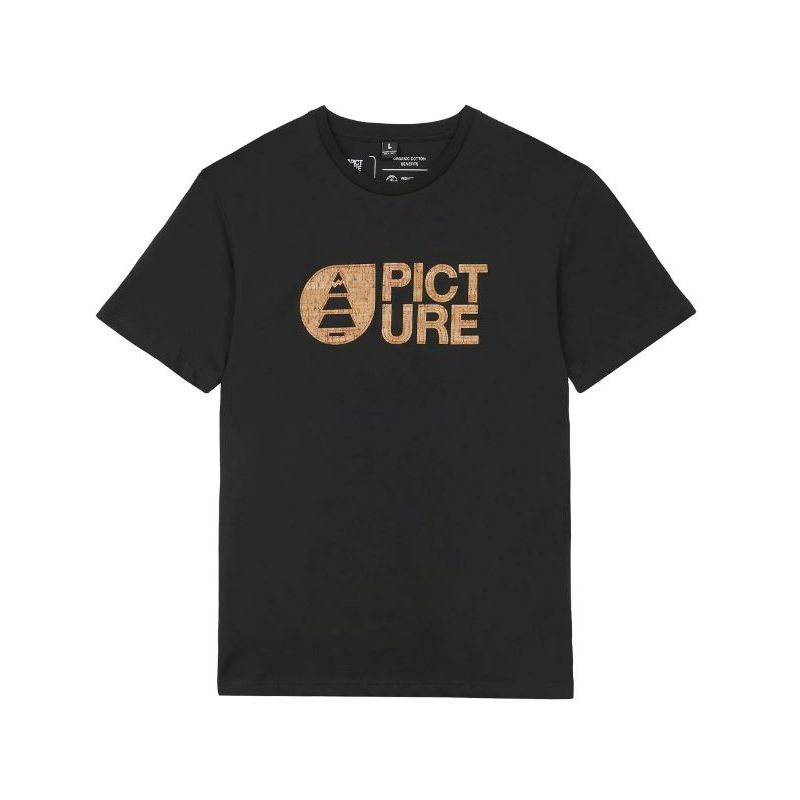 Picture Bsmt Cork Tee (Zwart) heren T-shirt