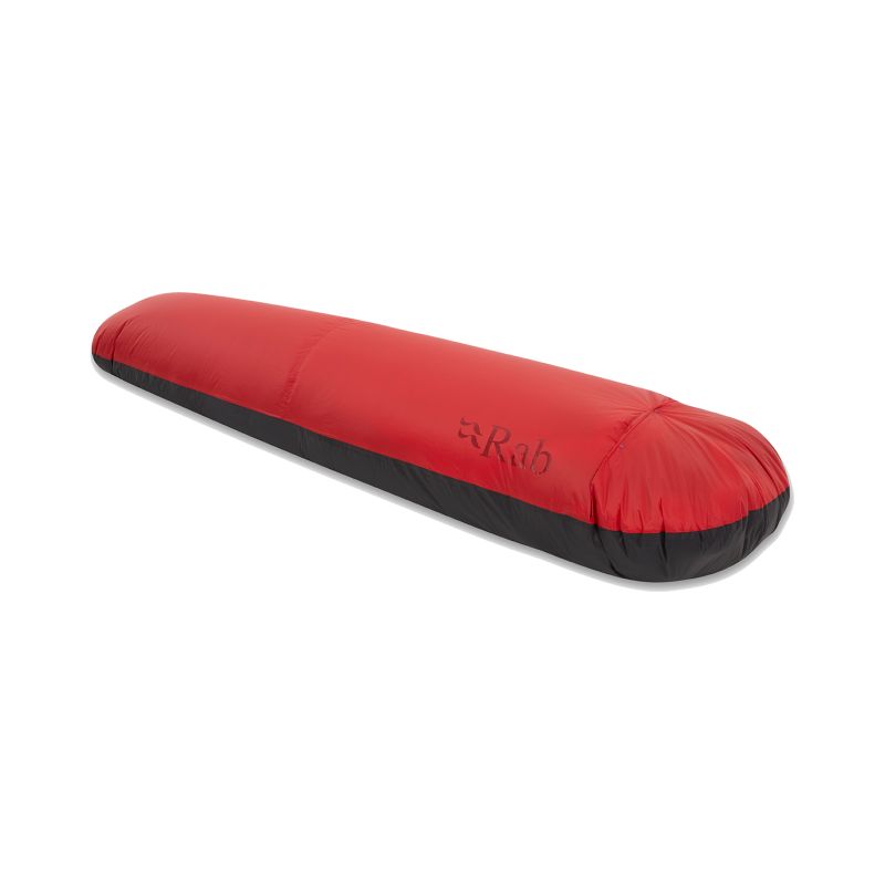 Auf Bivouac Schlafsack Rab Trailhead Bivy (Ascent Red)