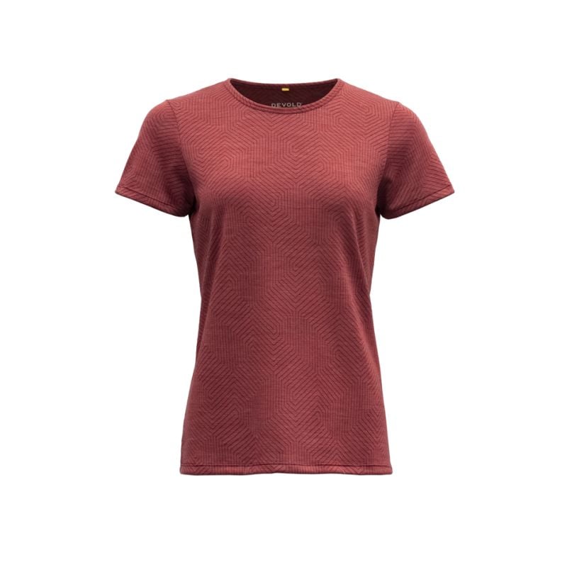 Devold NIPA MERINO 130 TEE (Red) Women