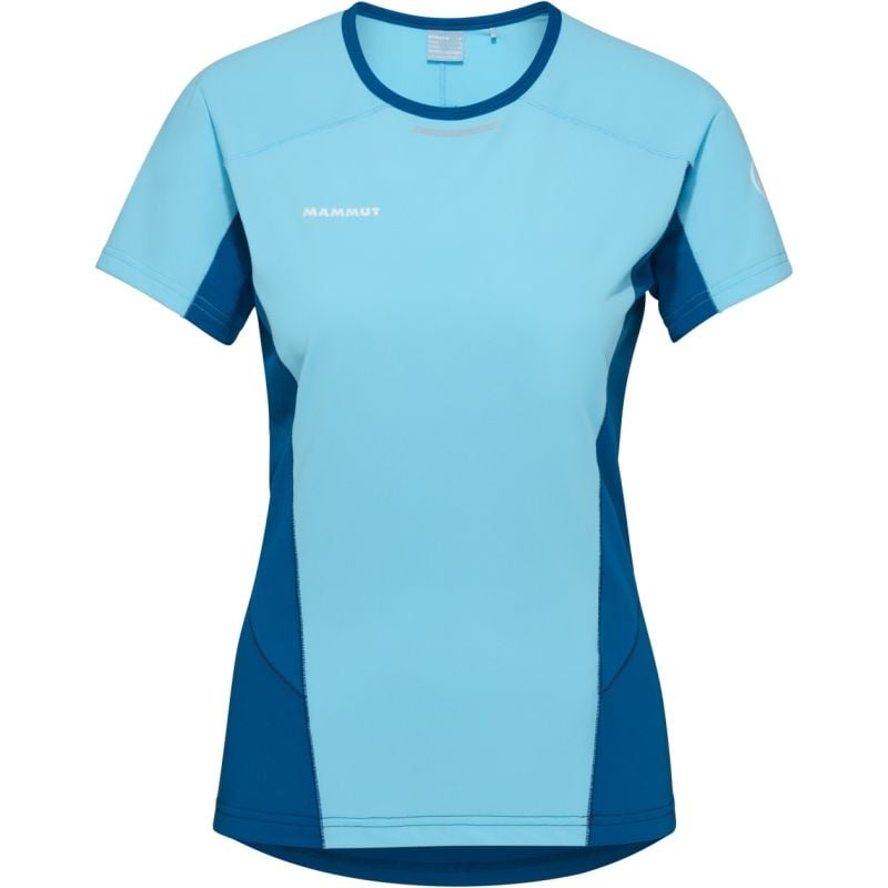 T-shirt Mammut Aenergy FL (cool blue - deep ice) kvinna