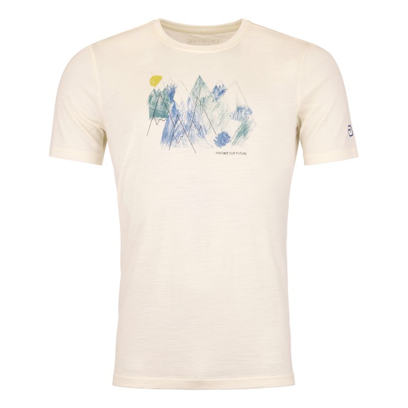Maglietta Ortovox 140 Cool MTN Playground TS M (non tinta) uomo