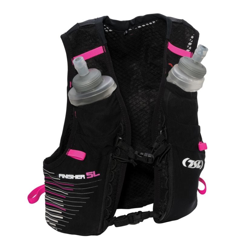 Sac trail TSL Finisher 5L + flasques (Pink)
