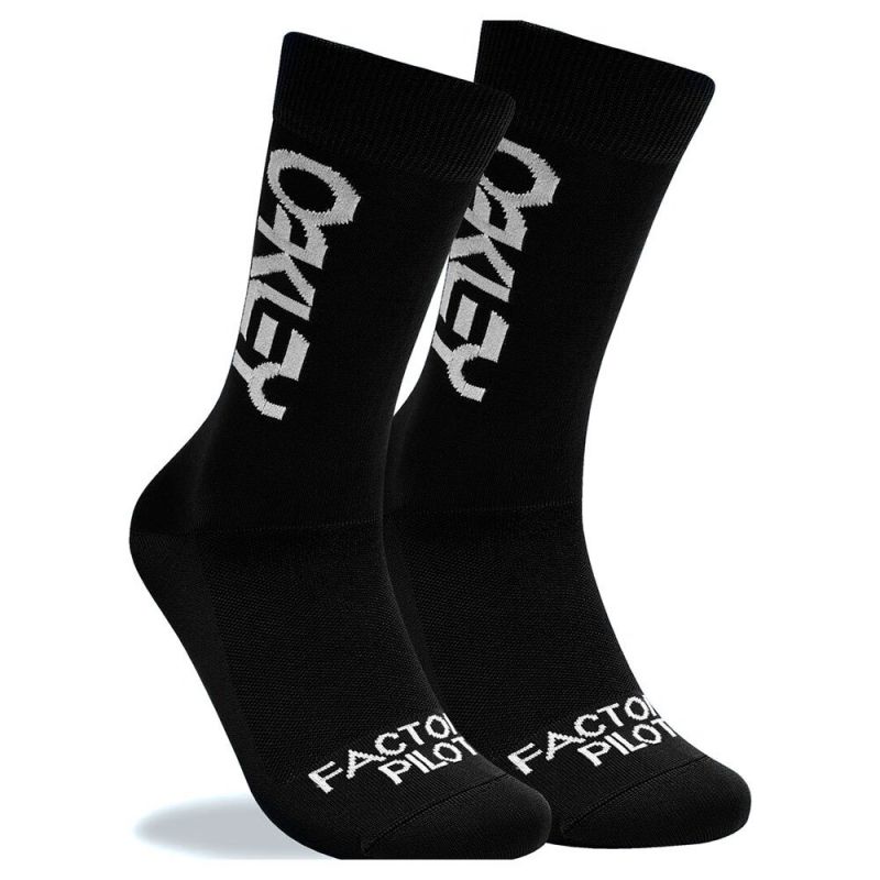 Sokken Oakley FACTORY PILOT MTB SOCKS (ZWART uit )