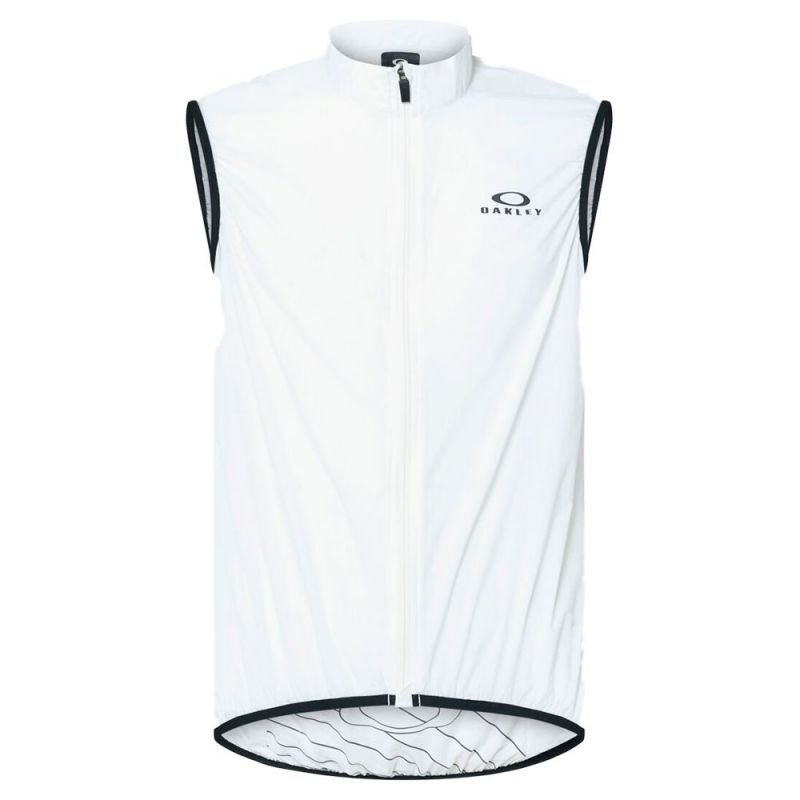 Mouwloos fietsjack Oakley ENDURANCE PKBL WIND VEST (Wit)