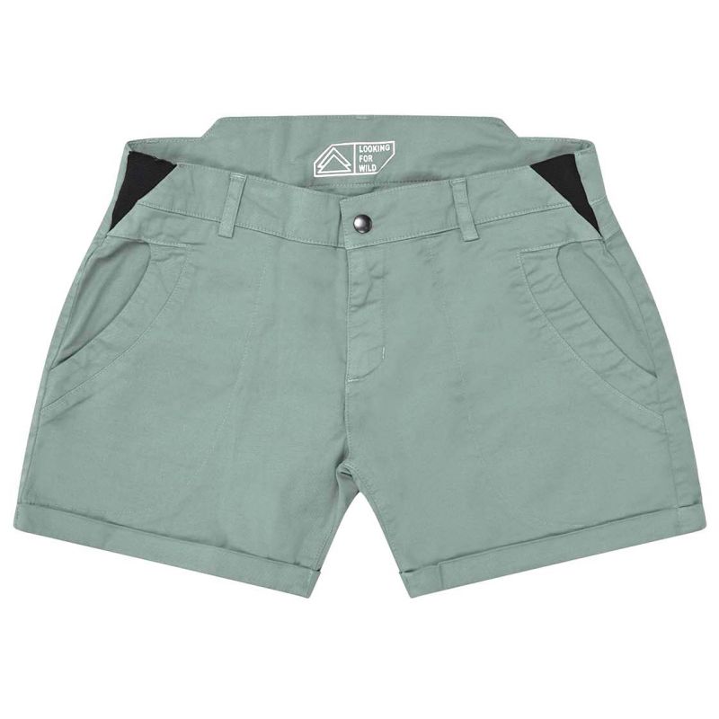 Short LOOKING FOR WILD Bavella (Chinois Gris) femme
