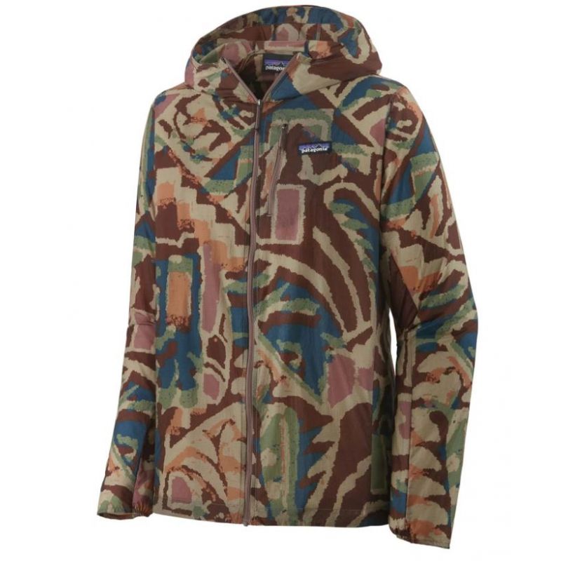 Chaqueta Patagonia Houdini (planeta próspero) hombre