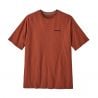 T-paita Patagonia P-6 Logo Responsibili-Tee (coral quartz) man