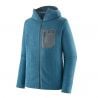 Polaire PATAGONIA R1 Air Full-zip Hoody (Wavy Blue) homme