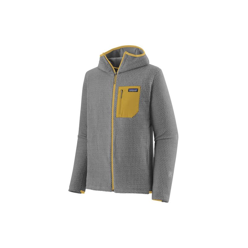 Men's PATAGONIA R1 Air Full-zip Hoody (Salt Grey)