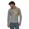 M's R1 Air Full-zip Hoody Salt Grey