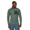 M's R1 Air Zip Neck Hemlock Green