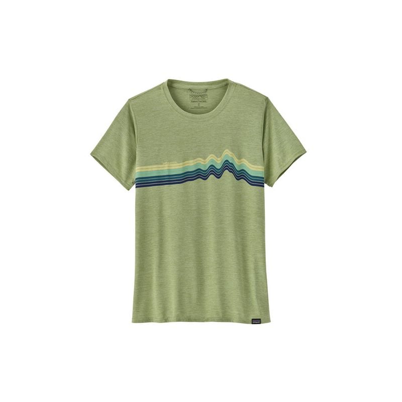 T-shirt Patagonia W's Cap Cool Daily Graphic (salvia groen) vrouwen
