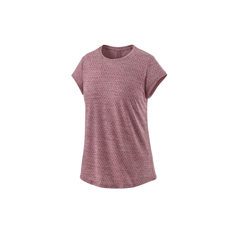 Women's Patagonia Ridge Flow (evening mauve) T-shirt