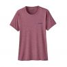 T-shirt Patagonia Cap Cool Daily Graphic waters (Evening Mauve) kvinna