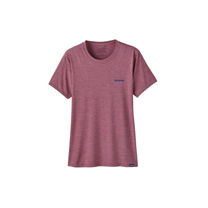 T-shirt Patagonia Cap Cool Daily Graphic waters (Evening Mauve) femme