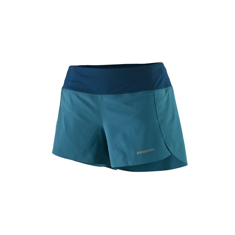 Pantalón corto Patagonia Strider Pro (wave blue) mujer