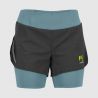 Karpos Cengia (nero/bianco) pantaloncini da donna