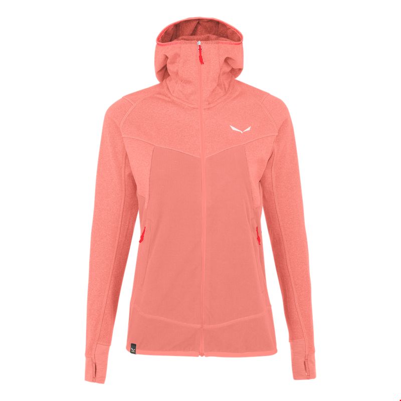 Polaire Technique Salewa PUEZ HYBRID (Lantana pink melange) Femme