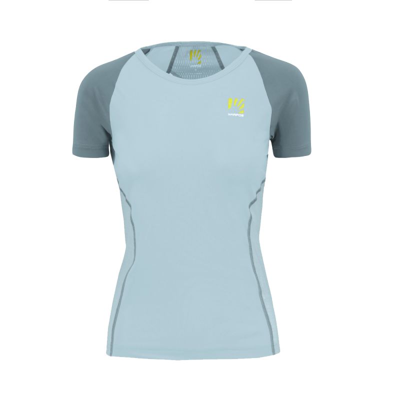 T-shirt Karpos Lavaredo Evo (aquamarine) femme