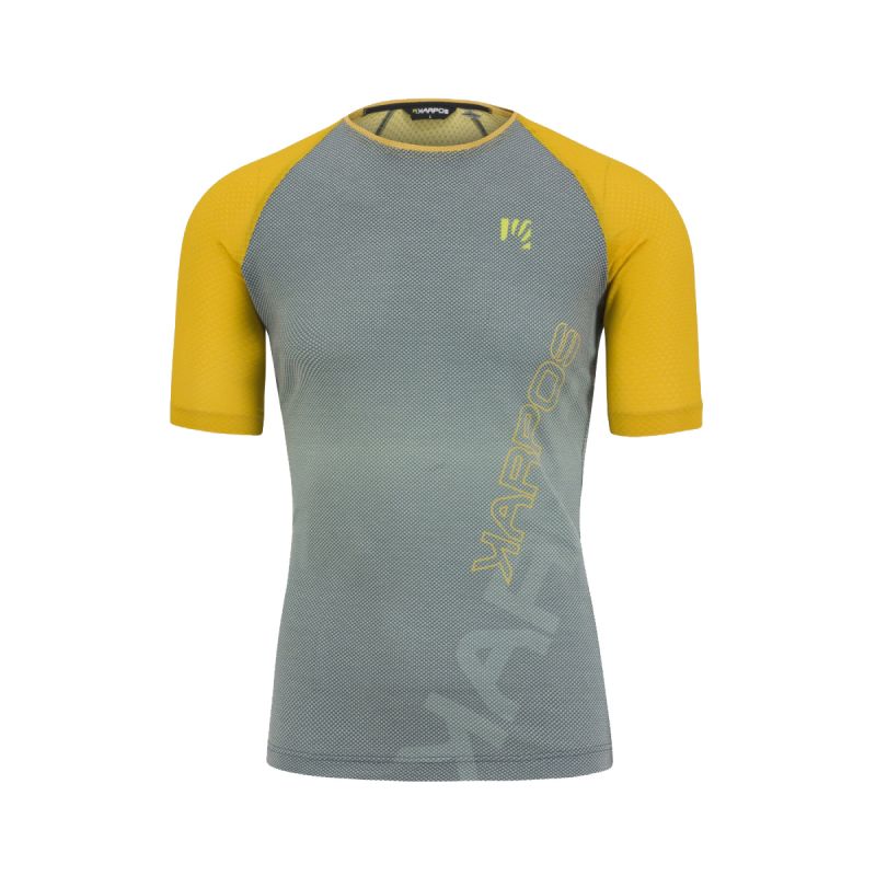 T-shirt Karpos Moved Evo (darke slate/lemon curry) man