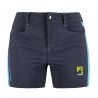 Pantalones cortos de mujer Karpos Santa Croce (Sky captain/azul atolón)